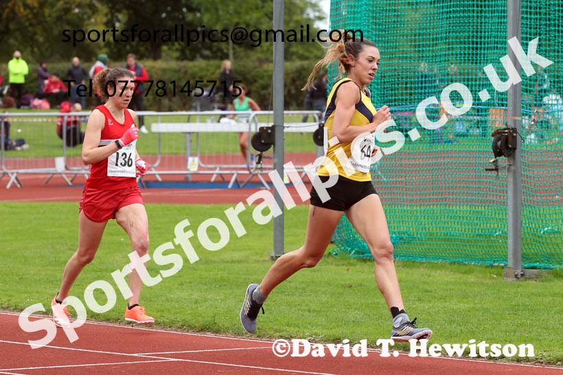 3000 metres, NECAA Open Meeting, Morpeth, Sunday, September 27th. David T. Hewitson/Sports for All Pics